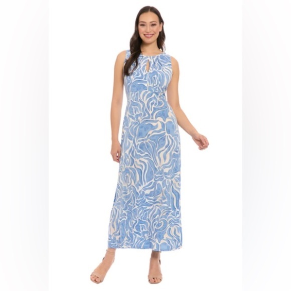 Maggy London summer blue print maxi dress
NWT
Size 8p - Picture 2 of 13
